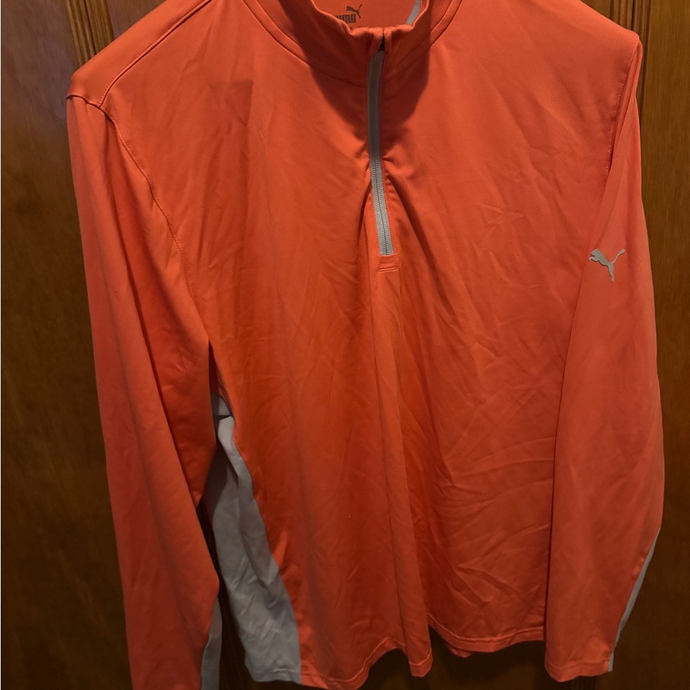 Puma Orange Performance Jacket